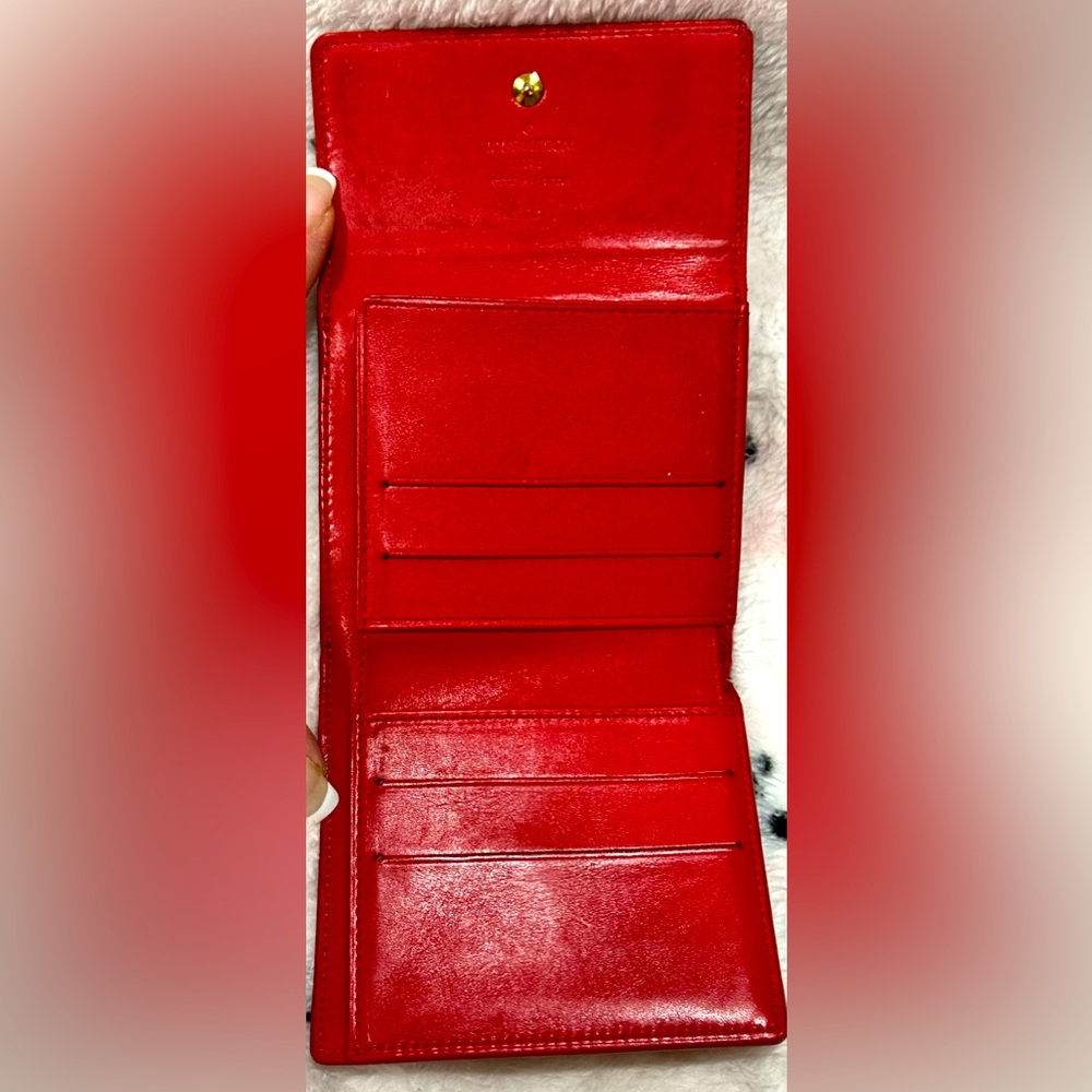 SOLD 🔥 Louis Vuitton Vernis Double Snap Wallet - Picture 9 of 12